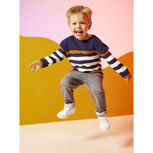 Pantalón vaquero con cintura elástica para bebé niño 