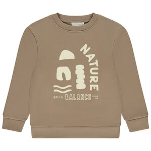 Sudadera de felpa con estampado fantasía para niño 