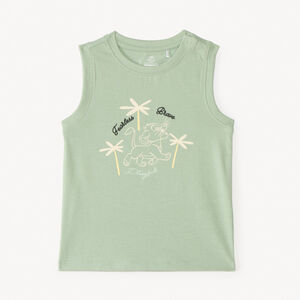 Camiseta sin mangas con diseño de El Rey León de Disney para bebé niño. 