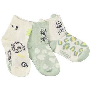 Pack de 3 pares de calcetines Simba Disney para bebé niño 