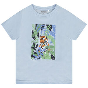 Camiseta de manga corta estampada para niño 