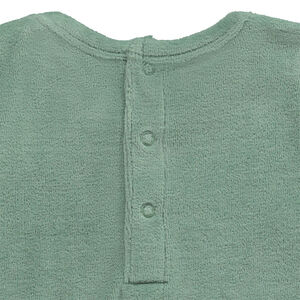 Conjunto de 2 piezas de terciopelo con estampado para bebé niño 