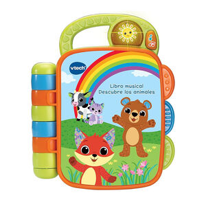 Libro musical Descubre los animales +6M 