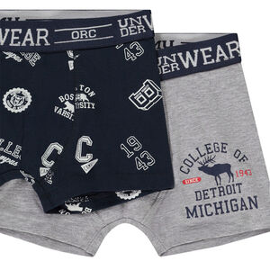 Lote de 5 bóxers de punto para niño  Main Lote de 5 bóxers de punto para niño