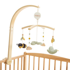 Móvil musical Paseo Bucólico verde 