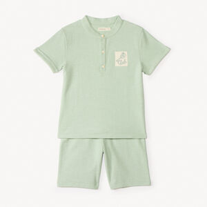 Conjunto de camiseta de manga corta + short de tenis para niño 