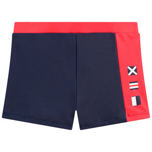 Bañador bicolor de jersey para bebé niño 