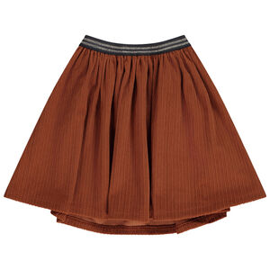Falda de pana acanalada para niña 