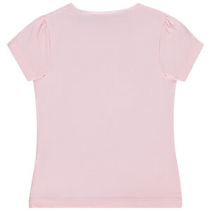 Camiseta de manga corta print fantasía niña 