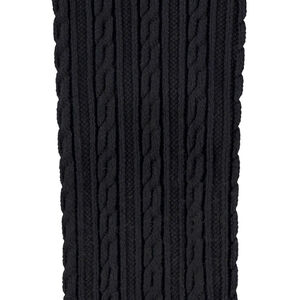 Medias gruesas con efecto trenzado para niña 