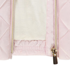 Parka acolchada y forrada en sherpa para bebé niña 