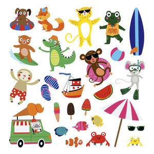 Libro Vamos a la playa +4años 