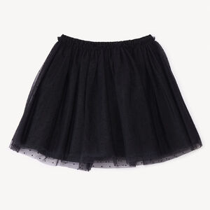 Jupe en tulle plumetis uni pour fille  Main Jupe en tulle plumetis uni pour fille