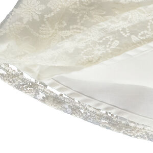 Falda de tul bordado para bebé niña 