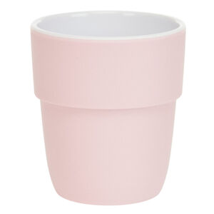 Gobelet en mélamine motif cœurs rose  Main Gobelet en mélamine motif cœurs rose