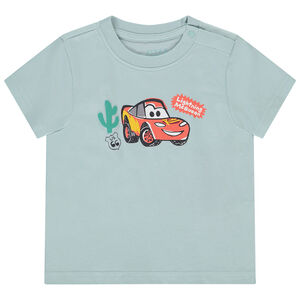 Camiseta de manga corta lisa Cars Disney para bebé niño 