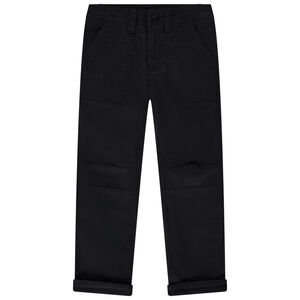 Pantalón recto forrado de micropolar para niño 