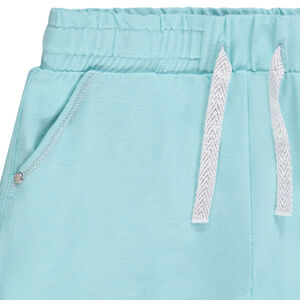 Short de punto liso para niña 