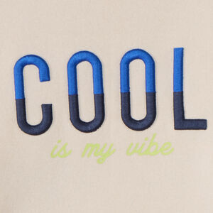 Sudadera de felpa con bordado para niño 