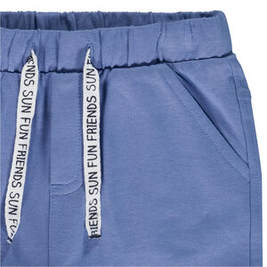 Bermudas de felpa lisa para bebé niño 