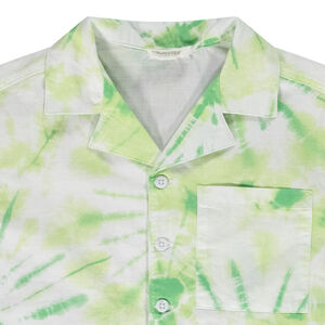 Camisa de manga corta efecto tie dye para niño 