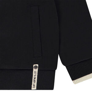 Sudadera con capucha efecto color block niño 