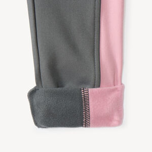 Leggings para niña efecto colorblock 