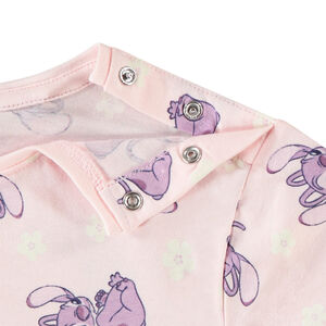 Camiseta de manga corta estampada de Angel Disney para niña. 