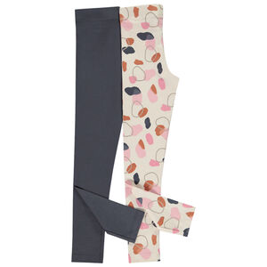 Pack de 2 calzoncillos lisos y estampados niña 
