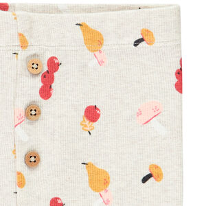 Leggings de punto acanalado 