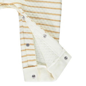 Mono largo a rayas para bebé niño 