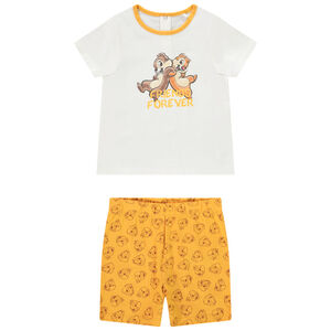 Set de pijama corto Chip y Chop Disney para bebé niño 