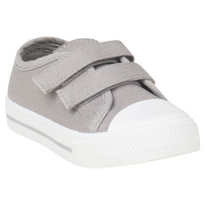 Zapatillas bajas de lona con velcro del 29 al 35  Main Zapatillas bajas de lona con velcro del 29 al 35