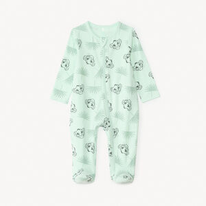 Pijama con cremallera frontal estampado del Rey León de Disney para bebé niño. 