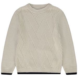 Jersey jacquard fantasía para niño 