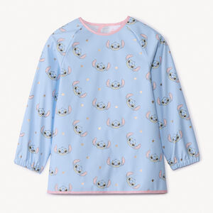 Delantal de manga larga estampado Stitch Disney para niña  Main Delantal de manga larga estampado Stitch Disney para niña