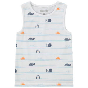 Camiseta sin mangas de punto jersey con motivo fantasía para bebé niño  Main Camiseta sin mangas de punto jersey con motivo fantasía para bebé niño