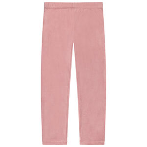Pijama de 2 piezas de terciopelo estampado niña 