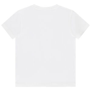 Camiseta de manga corta con estampado fotográfico océano niño 