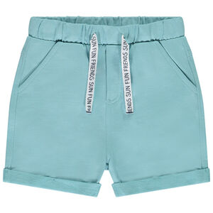 Bermudas de felpa lisa para bebé niño 