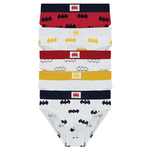 Juego de 5 slips con logo de BATMAN all over 