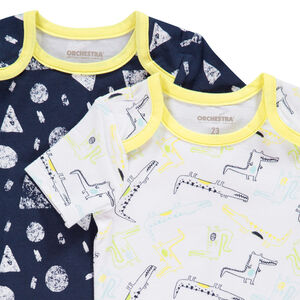 Pack 7 bodies manga corta motivo reptiles 