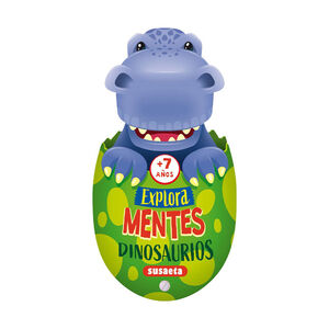 Libro de preguntas y respuestas Exploramentes dinosaurios +7 años 