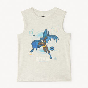 Camiseta sin mangas con estampado de Batman Warner para niño 