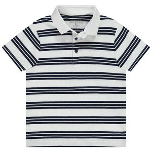 Polo manga corta rayas para niño 