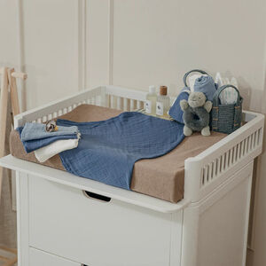 Pack de 3 muselinas 70x70cm - Azul 
