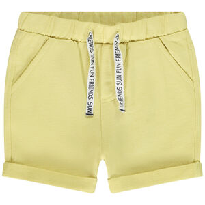 Bermudas de felpa lisa para bebé niño 