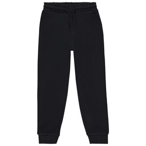 Pantalón jogging de felpa con bandas laterales para niño 