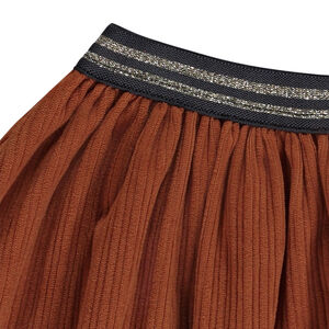 Falda de pana acanalada para niña 