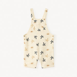 Pantalón corto de tela con estampado de palmeras para bebé niño 